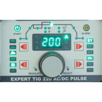 IDEAL EXPERT TIG 220 AC/DC PULSE z uchwytem TIG ze zdalną regulacją