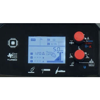IDEAL TECNOMIG 205 LCD MIG/TIG/MMA SYNERGIC VRD