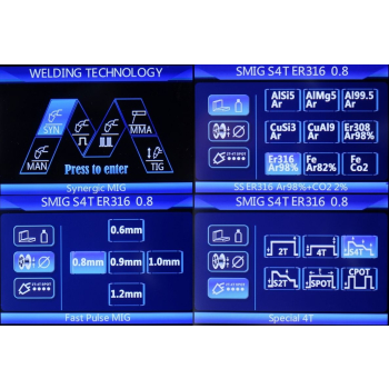 IDEAL TECNO MIG 200 PULSE LCD
