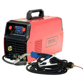 IDEAL TECNOMIG 210 PULSE LCD MIG/TIG/MMA SYNERGIC ALU