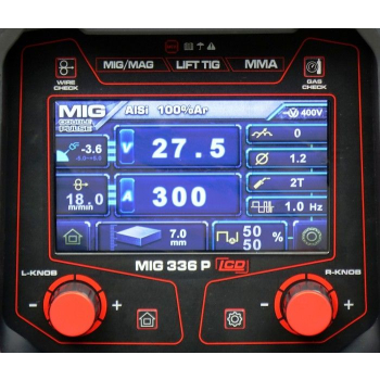 IDEAL TECNOMIG 336 PULSE SYNERGIC LCD