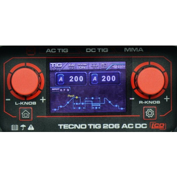 IDEAL TECNO TIG 206 AC/DC LCD