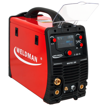 Weldman MIGTEC 200 LCD SYNERGY MIG/TIG/MMA