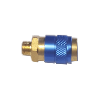 Szybkozłączka - gniazdo z gwintem zew. 1/8” Niebieska Typ R21