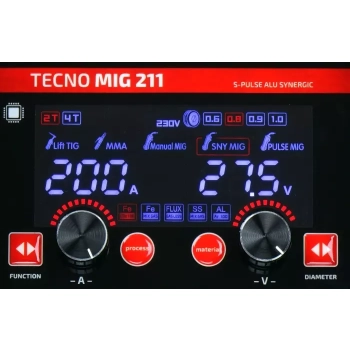 IDEAL TECNO MIG 211 S-PULSE ALU SYNERGIC