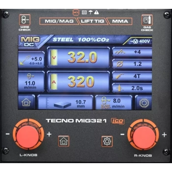 IDEAL TECNO MIG 321 SYNERGIC LCD