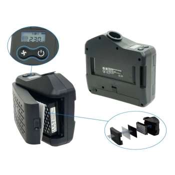 Przyłbica Expert GS20 AIR10V2 BLACK