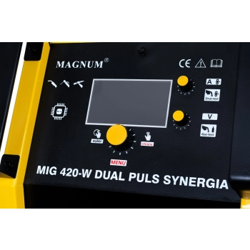 MAGNUM MIG 420W Dual Puls Synergia IGBT 400V COMPACT