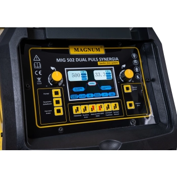 Magnum MIG 502 DUAL PULS SYNERGIA LCD