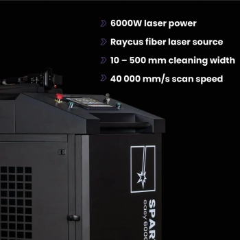 Oczyszczarka laserowa SPARTUS Easy 6000CL