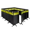 Zabudowa stanowiska Spartus Protect 4460x4400 do spawania laserowego [z podglądem]