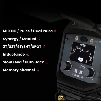 Spartus XPro MIG 200 DUAL PULSE