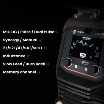 Spartus XPro MIG 350 DUAL PULSE