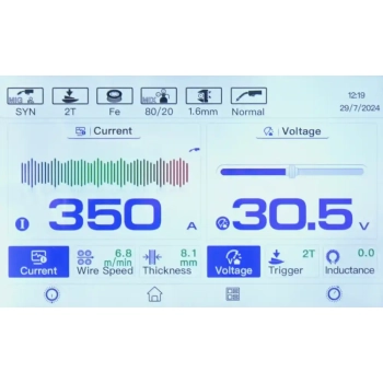 IDEAL EXPERT MIG 380W PULSE Pro7 LCD