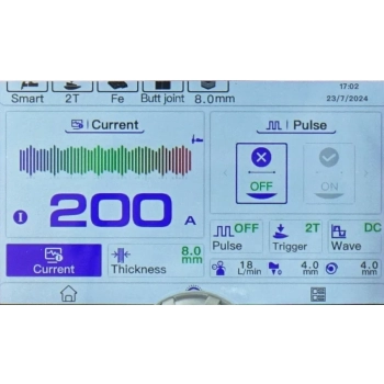 IDEAL EXPERT TIG 202 AC/DC PULSE Pro3.5 LCD