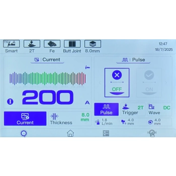 IDEAL EXPERT TIG 222 AC/DC PFC PULSE Pro5 LCD