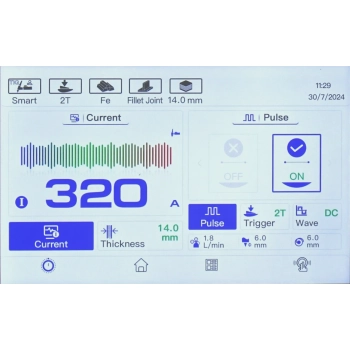 IDEAL EXPERT TIG 322 AC/DC PULSE LCD Pro7