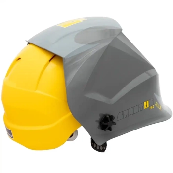 Przyłbica SPARTUS Pro 301X z kaskiem i adapterem