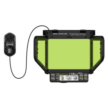 Przyłbica IDEAL APS Expert D31-MAXI-AMS+ PANORAMA BLACK TrueView+