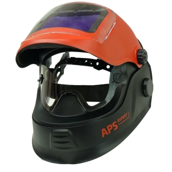 Przyłbica IDEAL APS Expert P31-A/M F1-FLIP BLACK+RED TrueView+