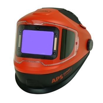 Przyłbica IDEAL APS Expert P31-A/M FS1-FLIP BLACK+RED TrueView+