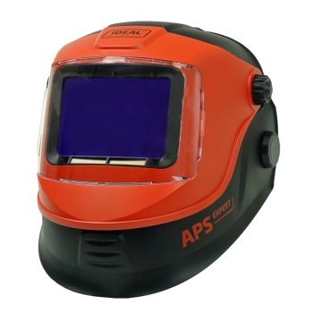 Przyłbica IDEAL APS Expert P33-MAXI-RC2-A/M-F1-FLIP BLACK+RED TrueView+