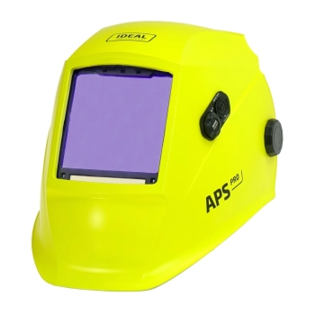 Przyłbica IDEAL APS Pro X99CD-AMS+ YELLOW MATT TrueView+